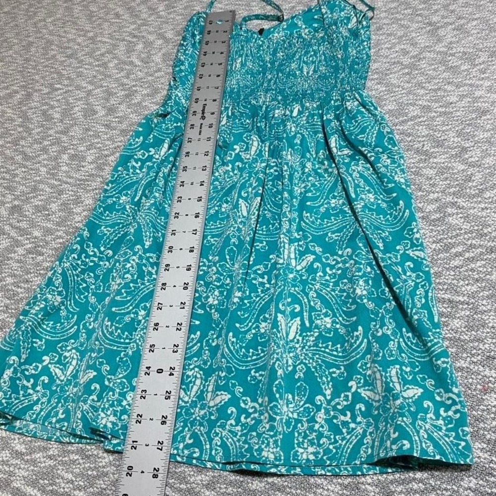 Roxy blue mini dress with zipper closure on front women S. SKU-A194#summer